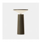 Lampadaire Cocktail Polycarbonate,aluminium Satin,gris olive 21,5 Cm|Lampadaire|Luminaire Center