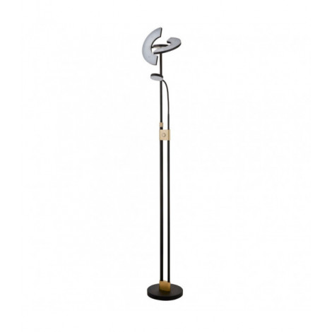 Lampadaire avec liseuse Gio Acrylique Noir mat 137 Cm|Lampadaire|Luminaire Center