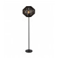 Lampadaire Wicker Acier Noir mat 1 ampoule 132cm|Lampadaire|Luminaire Center