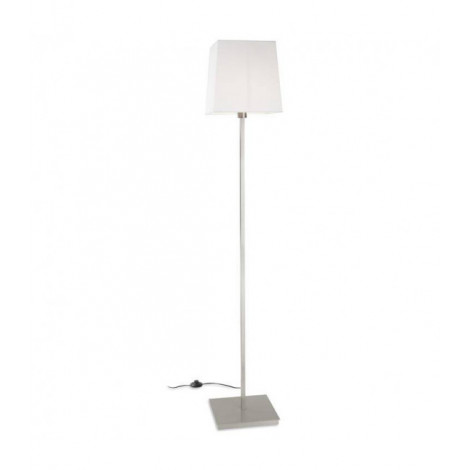 Lampadaire Torino Métal Nickel satiné 1 ampoule 171,5cm|Lampadaire|Luminaire Center