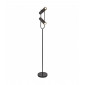 Lampadaire Telescope Métal Noir mat 2 ampoules 149,5cm|Lampadaire|Luminaire Center