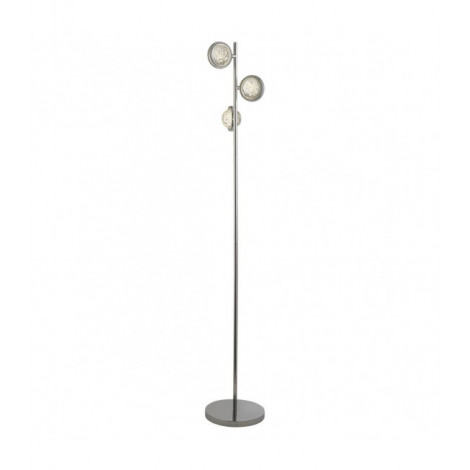 Lampadaire Quartz Verre,acier inoxydable,acier doux Chrome,Transparent|Lampadaire|Luminaire Center