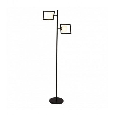 Lampadaire Rosewell Acier Noir mat 2 ampoules 153,5cm|Lampadaire|Luminaire Center