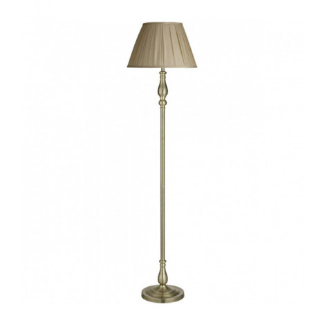 Lampadaire Flemish Laiton antique 1 ampoule 166cm|Lampadaire|Luminaire Center