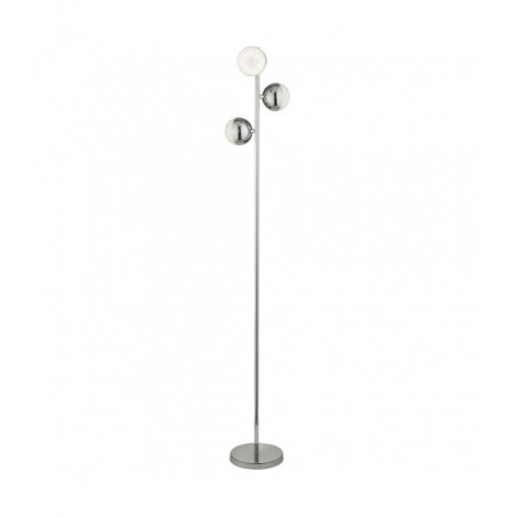 Lampadaire Marbles Acier doux Chrome 3 ampoules 152cm|Lampadaire|Luminaire Center