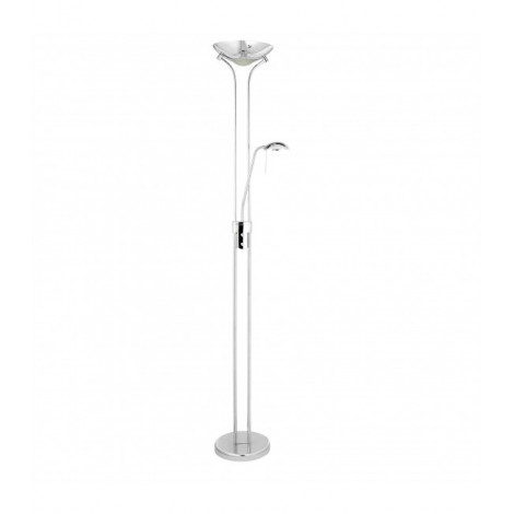 Lampadaire avec liseuse Mother Métal Chrome 1 ampoule 180cm|Lampadaire|Luminaire Center