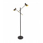 Lampadaire Diablo Métal Or noir 2 ampoules 160cm|Lampadaire|Luminaire Center