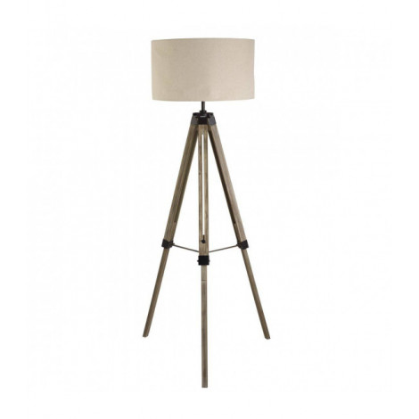Lampadaire trepied Easel 1 ampoule Bois Noir|Lampadaire|Luminaire Center