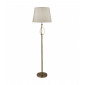Lampadaire Vegas Aluminium Laiton antique 1 ampoule 152cm|Lampadaire|Luminaire Center