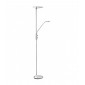 Lampadaire avec liseuse Led Mother Chrome 2 ampoules 178cm|Lampadaire|Luminaire Center