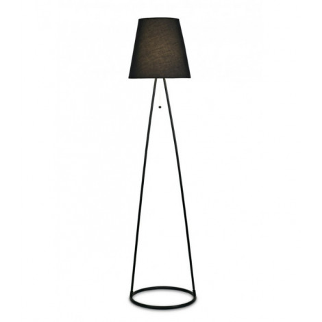 Lampadaire Hayden Noir mat 1 ampoule 165cm|Lampadaire|Luminaire Center