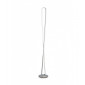 Lampadaire LED intégré Bucle Argent 1 ampoule 180cm|Lampadaire|Luminaire Center