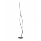 Lampadaire LED intégré Corinto Argent 1 ampoule 174cm|Lampadaire|Luminaire Center