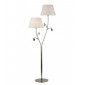 Lampadaire Andrea Chrome poli 2 ampoules 175cm|Lampadaire|Luminaire Center