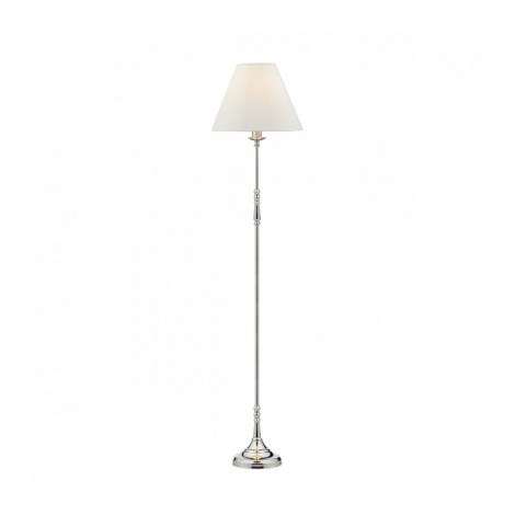 Lampadaire Blenheim Nickel poli 1 ampoule 146cm|Lampadaire|Luminaire Center