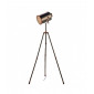 Lampadaire trepied Jake Cuivre antique,argent Vielli 1 ampoule 163cm|Lampadaire|Luminaire Center