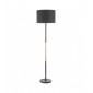 Lampadaire Kelso Cuivre poli,Noir mat 1 ampoule 152cm|Lampadaire|Luminaire Center
