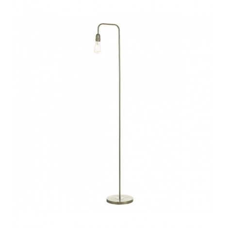 Lampadaire Kiefer Chrome satiné 1 ampoule 162cm|Lampadaire|Luminaire Center