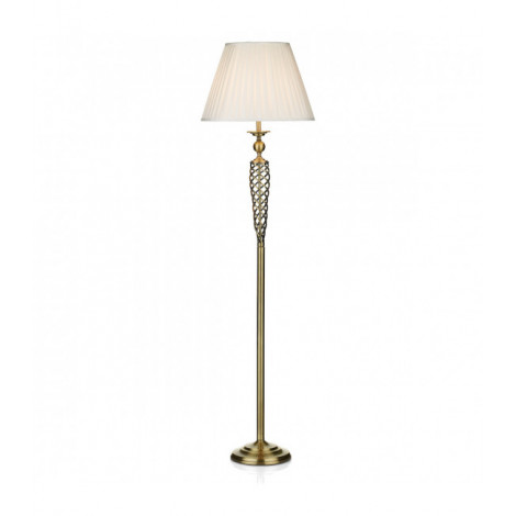 Lampadaire Siam Laiton antique 1 ampoule 169cm|Lampadaire|Luminaire Center