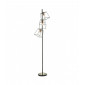 Lampadaire Tower Cuivre poli,Noir mat 3 ampoules 180cm|Lampadaire|Luminaire Center