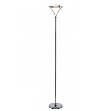 Lampadaire Faneurope 1 ampoule Métal,diffuseur Verre Chrome|Lampadaire|Luminaire Center