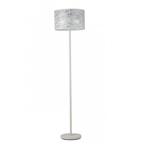 Lampadaire Batik 1 ampoule Acier blanc|Lampadaire|Luminaire Center