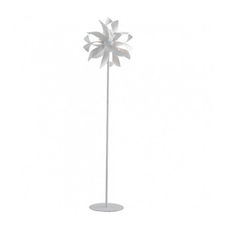 Lampadaire Bloom 4 ampoules Diffuseur en métal,Aluminium blanc,argent|Lampadaire|Luminaire Center