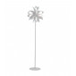 Lampadaire Bloom 4 ampoules Diffuseur en métal,Aluminium blanc,argent|Lampadaire|Luminaire Center