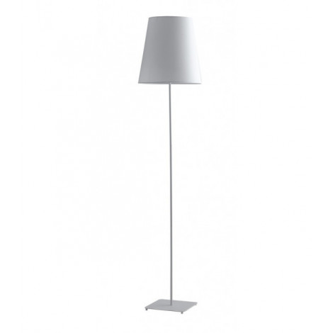 Lampadaire Elvis 1 ampoule Métal,tissu blanc|Lampadaire|Luminaire Center