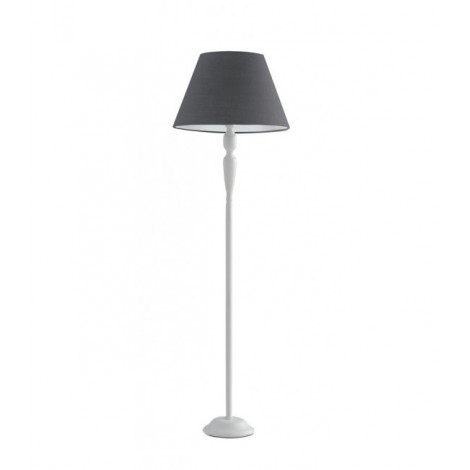 Lampadaire Favola 1 ampoule Métal,Tissu blanc|Lampadaire|Luminaire Center