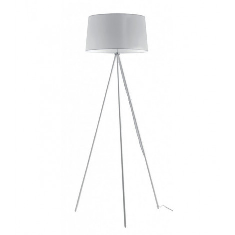 Lampadaire trepied Marilyn 1 ampoule Métal,coton blanc|Lampadaire|Luminaire Center