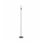 Lampadaire Microphone Métal Noir 1 ampoule 170cm|Lampadaire|Luminaire Center