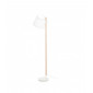 Lampadaire Axel Bois,tissu blanc 1 ampoule 168cm|Lampadaire|Luminaire Center