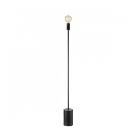 Lampadaire Capital Métal Noir 1 ampoule 135cm|Lampadaire|Luminaire Center