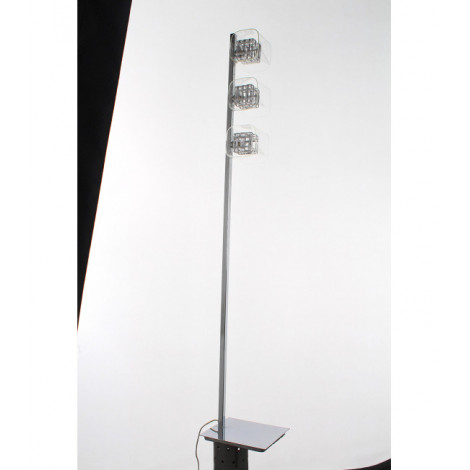 Lampadaire Avignon Chrome 3 ampoules 153cm|Lampadaire|Luminaire Center