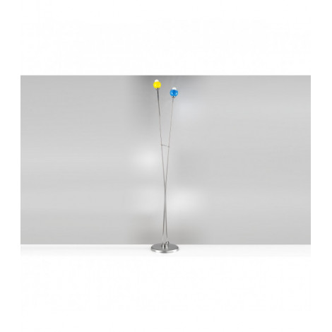 Lampadaire FLEX Métal,Verre Bleu,Jaune|Lampadaire|Luminaire Center