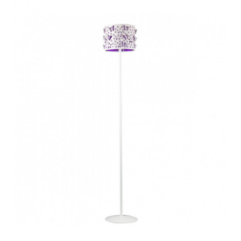 Lampadaire TITILLA Métal Blanc,Violet|Lampadaire|Luminaire Center