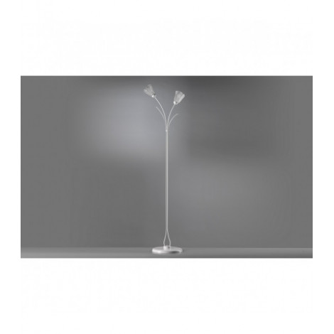 Lampadaire ANTEA 2 Light Verre,Métal Blanc|Lampadaire|Luminaire Center