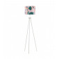 Lampadaire trépied FLAMINGO Métal,Tissu Rose|Lampadaire|Luminaire Center