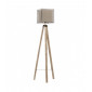 Lampadaire trépied ZAZU Métal,Bois Bois|Lampadaire|Luminaire Center