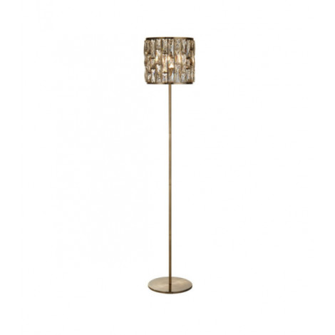 Lampadaire Bijou Acier doux,verre Laiton Antique|Lampadaire|Luminaire Center