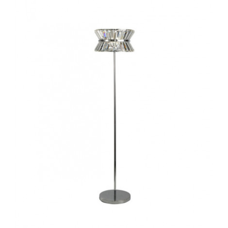 Lampadaire Uptown Acier doux Chrome|Lampadaire|Luminaire Center