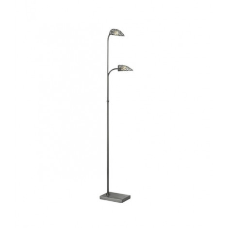 Lampadaire Ashton Nickel satiné|Lampadaire|Luminaire Center