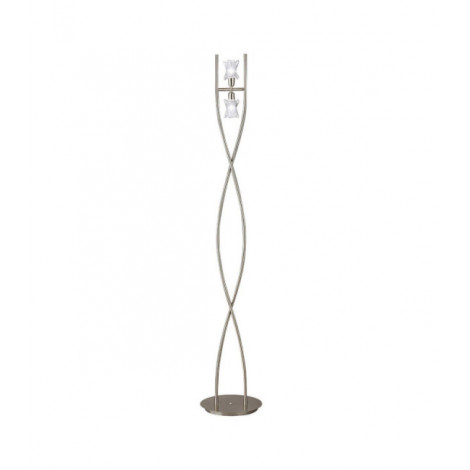 Lampadaire Alaska Nickel satiné|Lampadaire|Luminaire Center