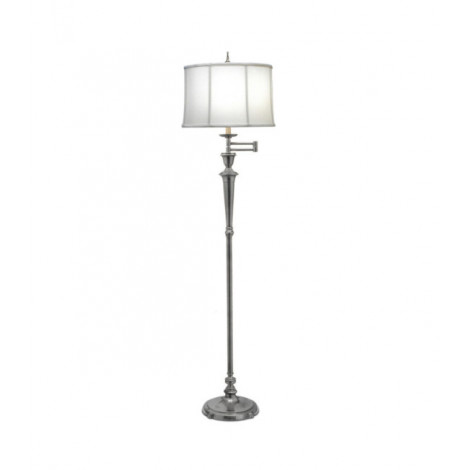 Lampadaire Arlington Nickel Antique|Lampadaire|Luminaire Center