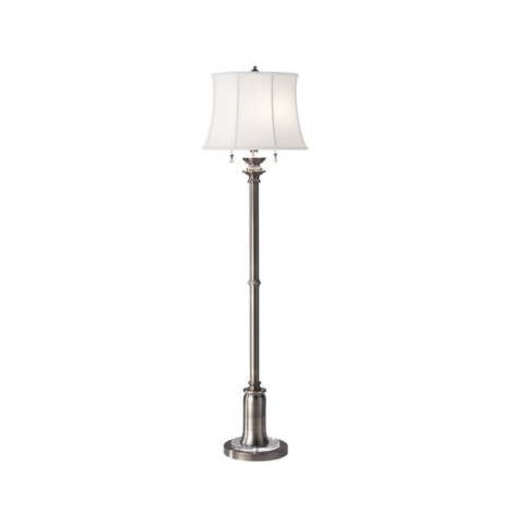 Lampadaire Stateroom Acier Nickel Antique|Lampadaire|Luminaire Center