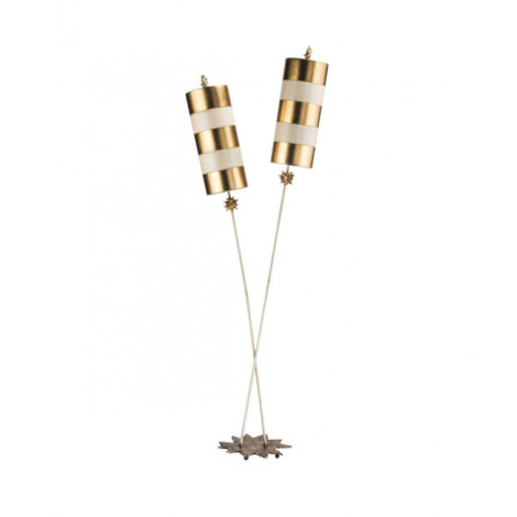 Lampadaire Nettle Or, Taupe|Lampadaire|Luminaire Center