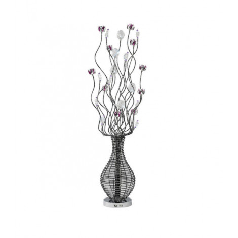 Lampadaire Viola Violet, Chrome poli|Lampadaire|Luminaire Center