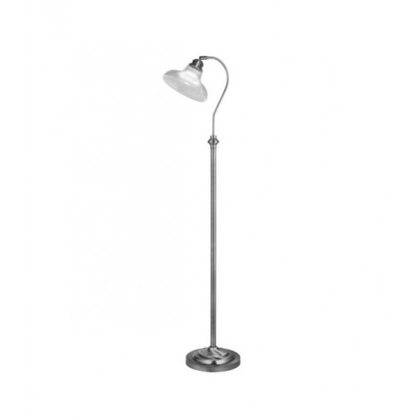 Lampadaire Bistro Acier doux,verre Argent satiné, clair|Lampadaire|Luminaire Center