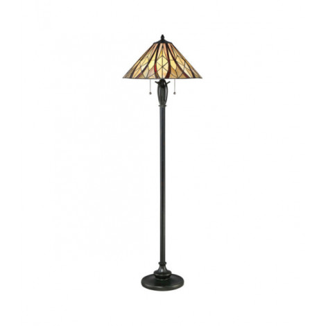 Lampadaire Victory Verre Tiffany Bronze vaillant|Lampadaire|Luminaire Center